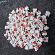 GREATMY 20Pcs Mechanical Keyboard Switches, Dustproof Plastic Keyboard Switches,  Silent Linear Clic
