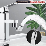BEAUTYSTARTING 720 Degree Universal Tap Aerator Swivel Water Saving Plastic Faucet Spray Head Rotata