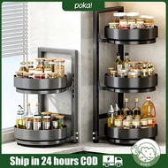Spice Rack Spice Organizer Kitchen Rack Seasoning Rack 360 Rotating Spice Rack Kitchen Spice Rack Ki