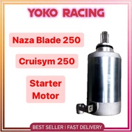 Naza Blade 250 R Naza Blade 250R Naza Blade250R / Cruisym 250 Starter Motor Assy Startor Stater Stat