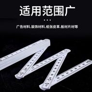 Folding Ruler Multifunctional Universal Multi-Purpose Folding Tile Positioning Ruler Hexagonal Woodw