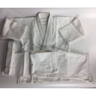 Judo Gi Judo BJJ Jujitsu martial art uniform set with pants and belt - White