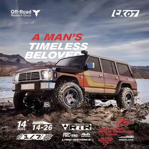 Ralaro Tk07 1/7 Remote Control Electric 4wd Drive Climbing Double-Speed Differential Lock Climbing O