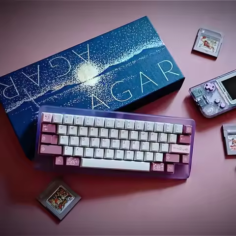 Agar Mechanical Keyboard Kit Customized Aluminum Shell Hot Swap/EC/solder PCB HHKB Layout Keyboard K