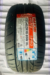 235/40R18 95W MAXXIS I-PRO ยางใหม่ปี 2022 ผลิต🇹🇭ราคาโปร1เส้น✅ แถมจุ๊บลมยาง👍 มีรับประกันนาน5ปี✅❤️