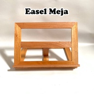 Adjustable Wooden Desk Easel Wooden Table Easel Ipad Stand