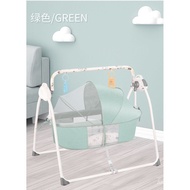 Baby Electric Rocking Bed Automatic Crib Baby Foldable Cradle Bed Newborn Comfort Rocking Chair Baby Rocking Bed