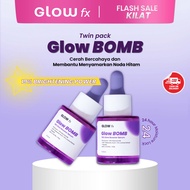 [Twin Pack] 2 PCS GLOW FX Glow Bomb Serum - Serum Glowing & Bekas Jerawat 19% Brightening Power