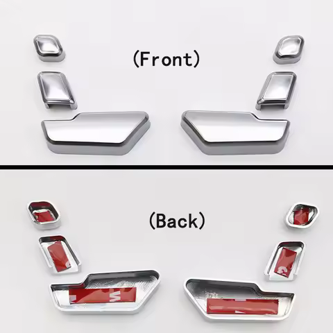 Protective and Stylish Seat Adjust Button Sticker Cover for MercedesBenz E C Class W212 218 CLS GL S