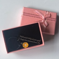 （With Gift Box)Anniversary Gift Thank You Keychain Gift for Colleague Thank You Gift Farewell Gift D