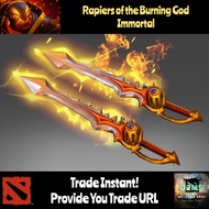 Dota2 Ember Spirit (Es) Rapiers of the Burning God Immortal