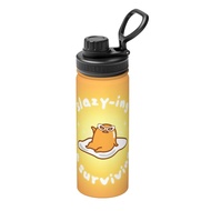 Gudetama 18OZ Insulated Sports Water Bottle Personalized Cute Kids Tumbler Stainless Steel Leakproof
