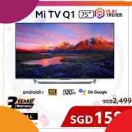 [CNYPROMO]Xiaomi TV Q1 75 inch | QLED 4K | 120Hz MEMC | Android 10 Smart TV | HDR10+ | 30W Box Speaker Official Warranty
