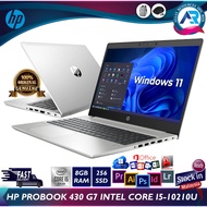 HP PROBOOK 430 G7 INTEL CORE I5-10210U, 8GB RAM, 256GB SSD, WIFI, W CAM, 13.3 – INCHES FULL HD (1920