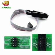 SOIC8 SOP8 Test Clip For EEPROM 93CXX / 25CXX / 24CXX + CH341A 24 25 Series EEPROM Flash BIOS USB Programmer Module