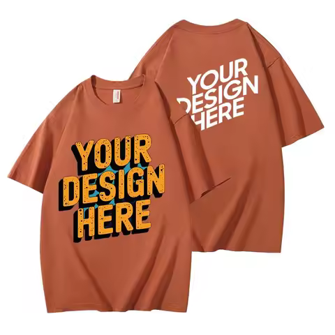 Premium 220GSM 100% Cotton Heavyweight T-Shirt - FREE Custom Printing Included - Best Value Store Fa