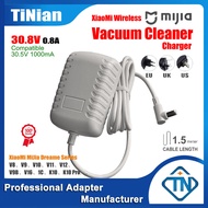 30.8V 0.8A 30.5V 1A AC/DC Adapter Charger for Xiaomi 1C Dreame V8 V9 V10 V11 V12 V9B V16 K10 P10 Pro