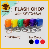 cop nama, jururawat cop, cop keychain murah rubber stamp flash cop  flash chop  flash stamp keychain