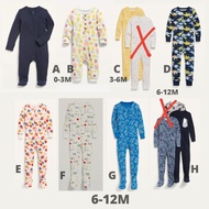 Oldnavy Baby Sleepsuit - Unisex - Old Navy Sleepsuit Baby - 0M 3m 6M 12M