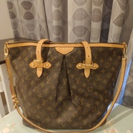 LV PALERMO GM M40146經典花紋兩用超大購物包