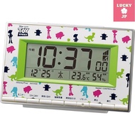 Disney ( Disney ) Alarm Clock Character Radio Wave Digital Toy Story Green Rhythm 8RZ133MC05