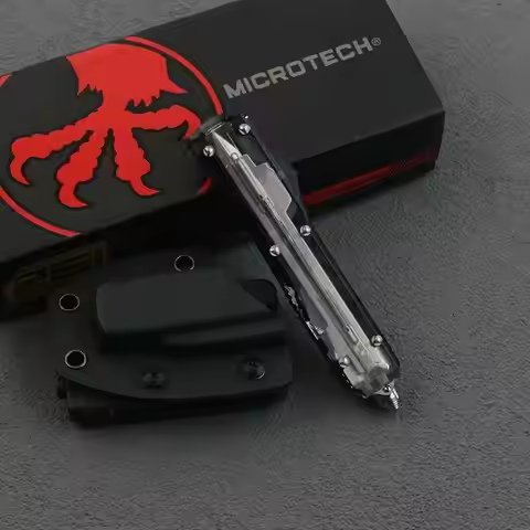 UTX-85 Series MICRO ULTRAUT Transparent Version CNC Aviation Aluminum Alloy Multifunction Edc Tool F