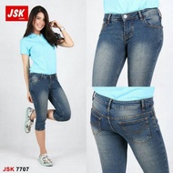 7/8 Jeans, knee length Jeans, plain original JSK Jeans