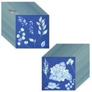 60 Sheets Cyanotype Paper Sun Print Art Kit High Sensitive Sun Paper Nature-Sun Printing Kit Drawing