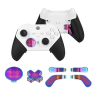 【Limited Quantity】 Replacement Thumb Sticks D-Pad For Xbox One Elite Series 2 Controller Trigger Button 6 In 1 Metal Paddles Button