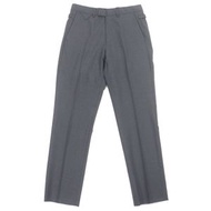 成色極佳 ▼LOUIS VUITTON18SS RM181F Gaston 羊毛棉質長褲，飾有 LV 刺繡，灰色，尺寸 38，正品，義大利製造，男士