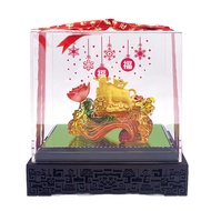 Ox Collection | 999 Gold Auspicious Gift | Home Decor | Corporate Gift | Ornament | Gold Gift | Fore