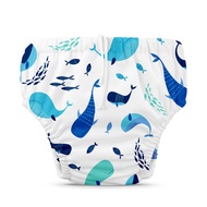 Charlie Banana Reusable Swim Diaper, Washable, Adjustable Drawstring for Baby Girls Boys, Soft and S