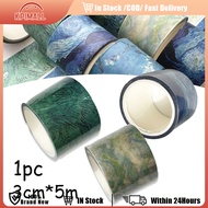 Decorative Tape Van Gogh Paintings 3cm*5m Washi Tape for DIY Diary Album Handbook Material