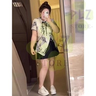Qipao CNY Hanfu Improved Plus Size Cheongsam Dress Suit Plus Size Women's New Chinese Suit 2026 Summ
