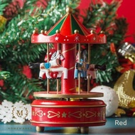 Christmas Carousel Music Box Decoration | Christmas Music Box Decoration CMH0065