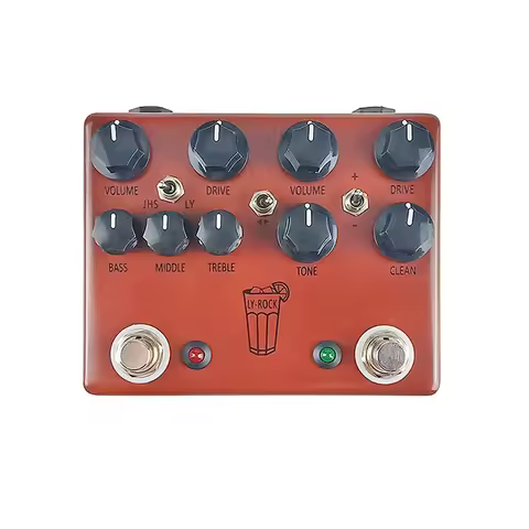 LY-ROCK Guitar Pedal for JHS Sweet Tea V3 Overdrive Distortion Pedals Effector Guitar Accessories DI
