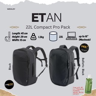 WEXLEY ETAN 22L Compact Pro Pack 1680D Cordura Series | Travel Backpack | Laptop Backpack