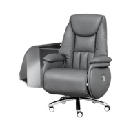 Com Comfortable Massage Business Boss Chair Large Work Chair Genuine Leather Household Manual Lunch 