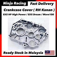EX5 HP / Dream / Wave100 Wave 100 RH Kanan Crankcase STD Standard Engine Crank Case Casing Cover Cav
