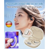 Sports Bluetooth headset noninear longlasting wireless Bluetooth digital display earhung headset