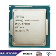 ใช้ I3 Intel คอร์4170 3.7กิกะเฮิร์ตซ์ Quad-Core SR1PL LGA 1150เครื่องประมวลผลซีพียู CPD