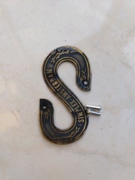 plat merk emblem sepeda simplex