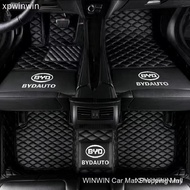 [Custom Fit]BYD Sealion 6 Sealion 7 Tang EV Han Electric Floor Mats Car Carpets 5D 6D Leather Mats