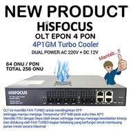 OLT EPON HiSFOCUS 4P1GM Special Edition Power AC + DC