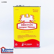 ❒♞℗Breton Paint Thinner / Lacquer Thinner Paint &amp; Construction Purposes 4LITERS (Majesteel)