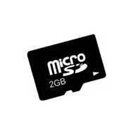 MICRO Micro SD Memory Card 2GB (Black)