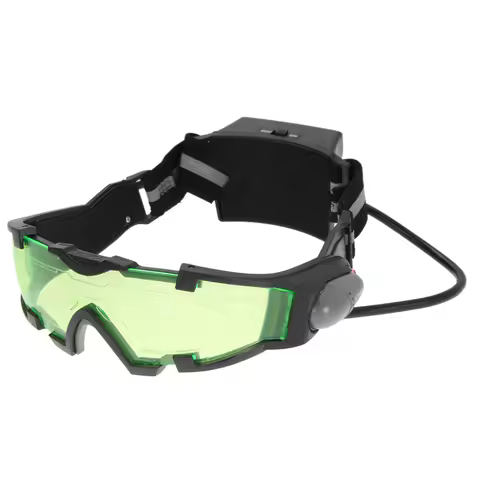Night Vision Goggles Night Vision Glasses Multi-Function Night Mission Goggles Light Up Green Goggle