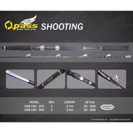 Opass shooting spinning rod