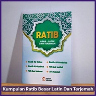 Book Collection of Ratib Arabic Latin and Translation Large Size A5 Ratib al-Attas al-Haddad al-Aydr