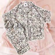 Đồ ngủ dài Pijama Lụa cánh dơi mềm mại không nhăn 40-57kg Maipy P001